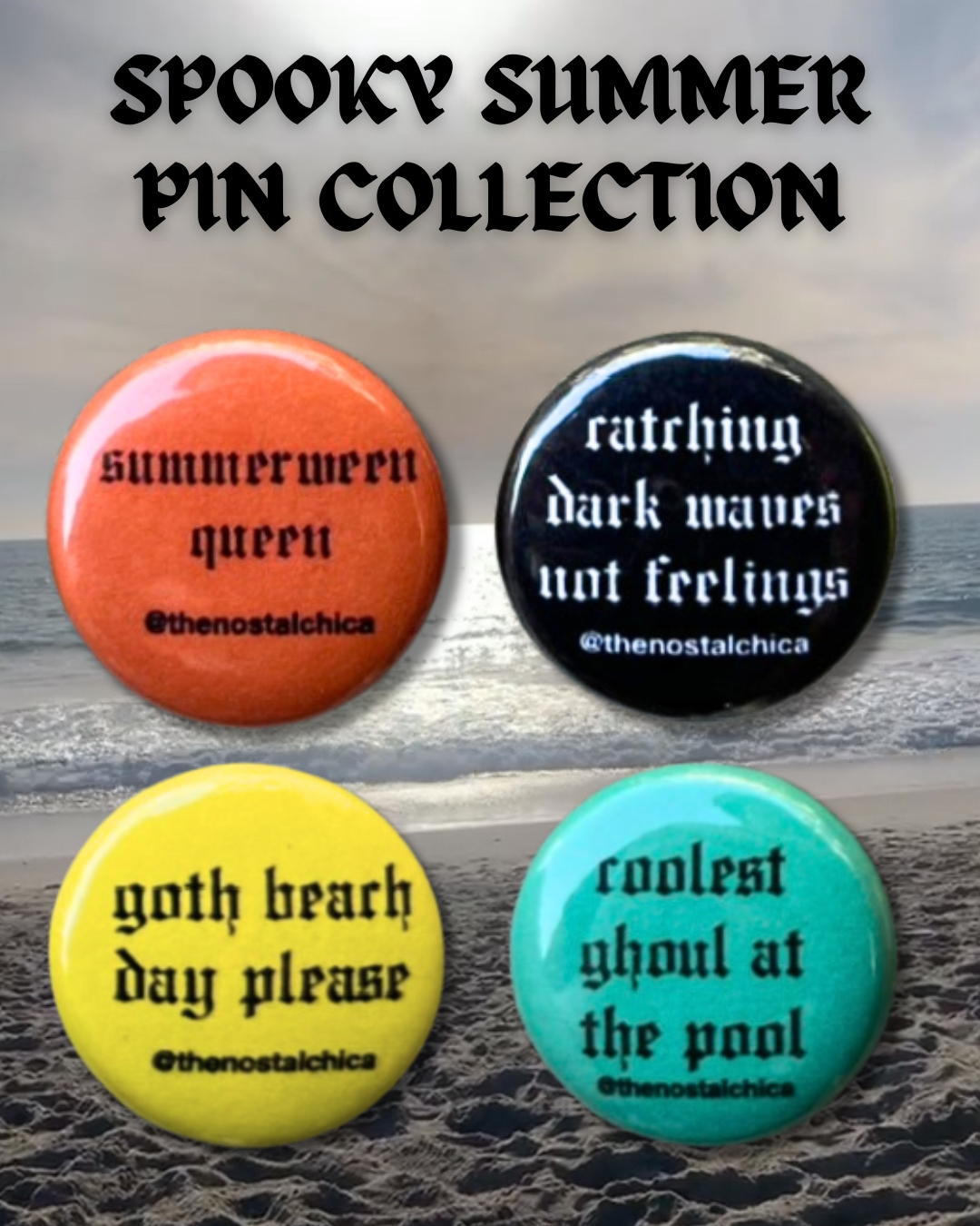 Spooky Summer Pins
