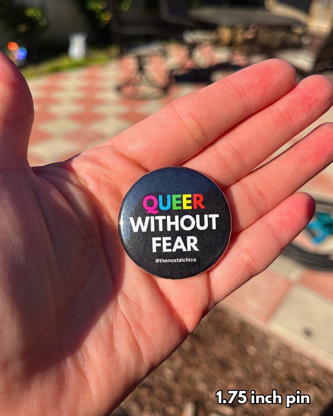 Queer Goth Pins (benefitting The TransLatin@ Coalition)