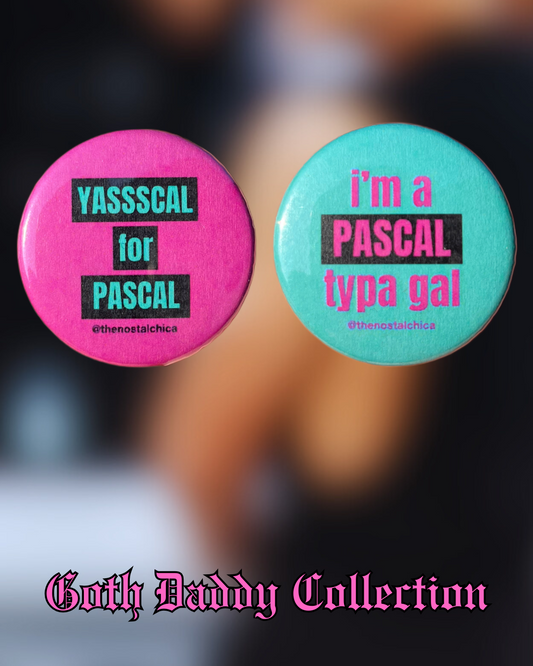 Goth Daddy Pascal Pins