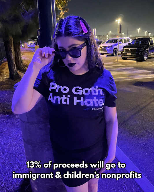 PRO GOTH ANTI HATE Tee (Black)