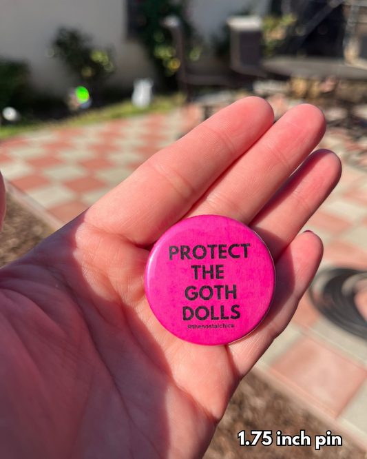 Queer Goth Pins (benefitting The TransLatin@ Coalition)