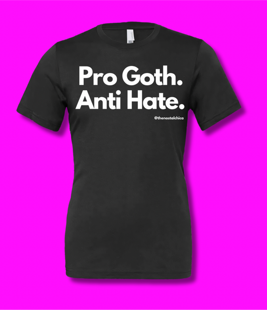 PRO GOTH ANTI HATE Tee (Black)
