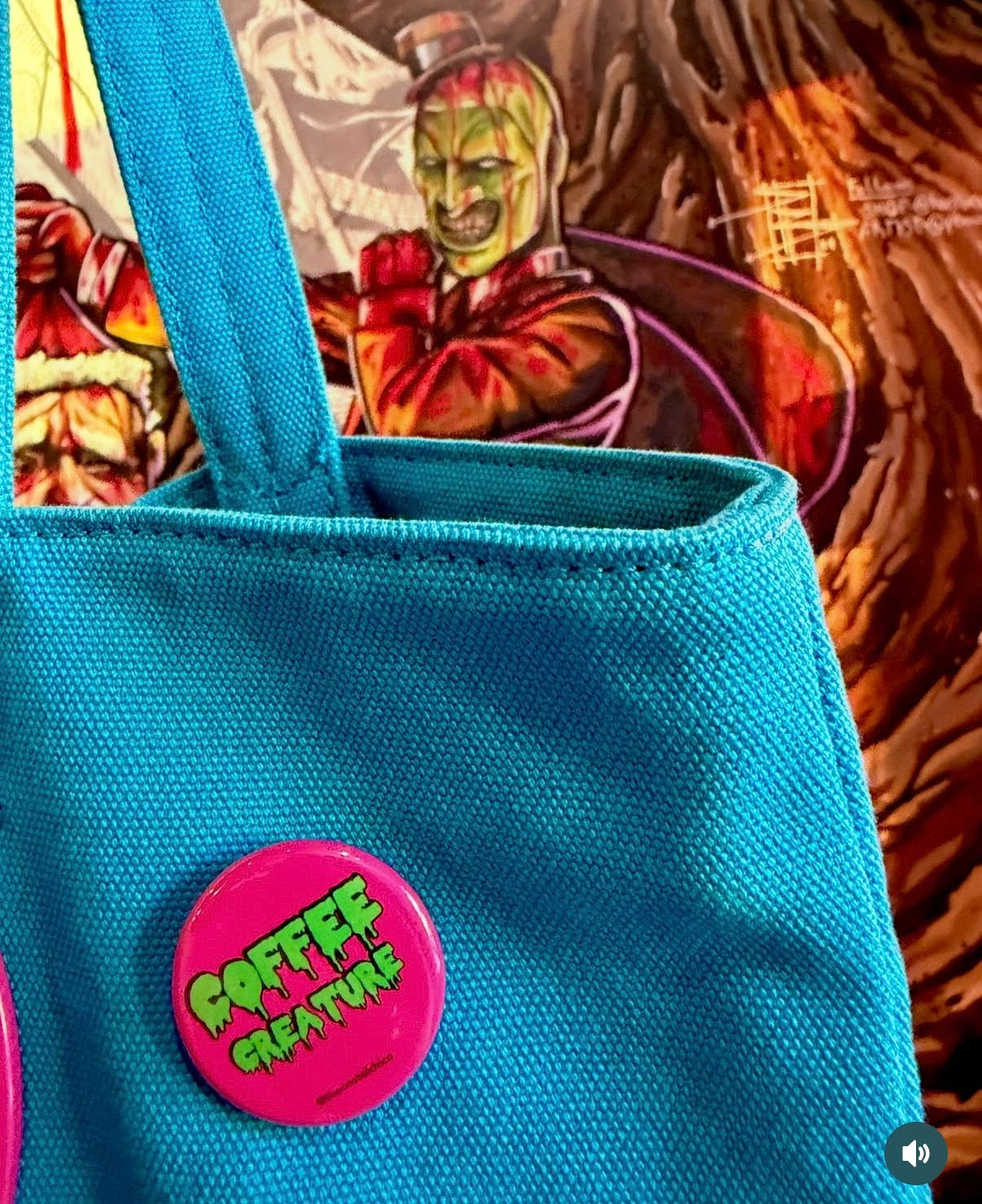 Coffee Creature Pin