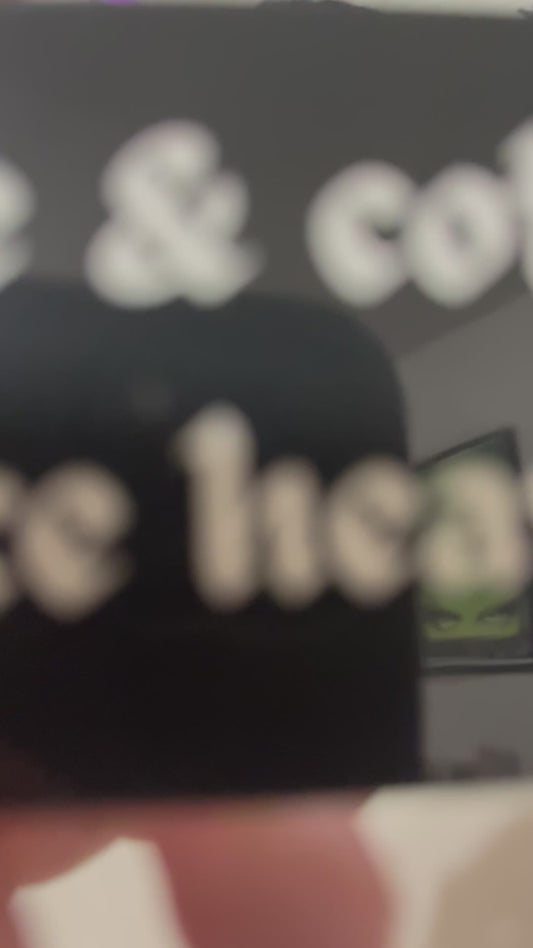 Darkwave & Coffee Is Just Like Heaven Sticker