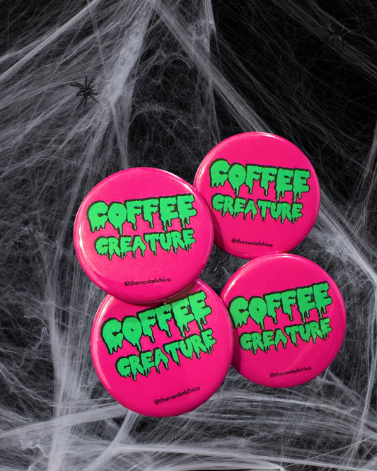 Coffee Creature Pin