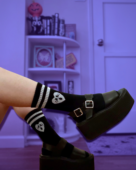 I Love Scream Socks