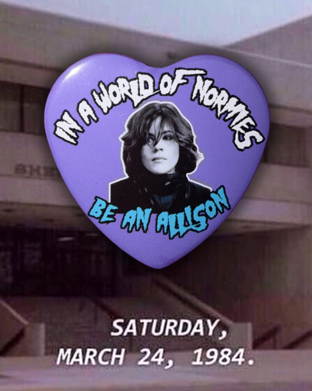 Be An Allison Heart Pin