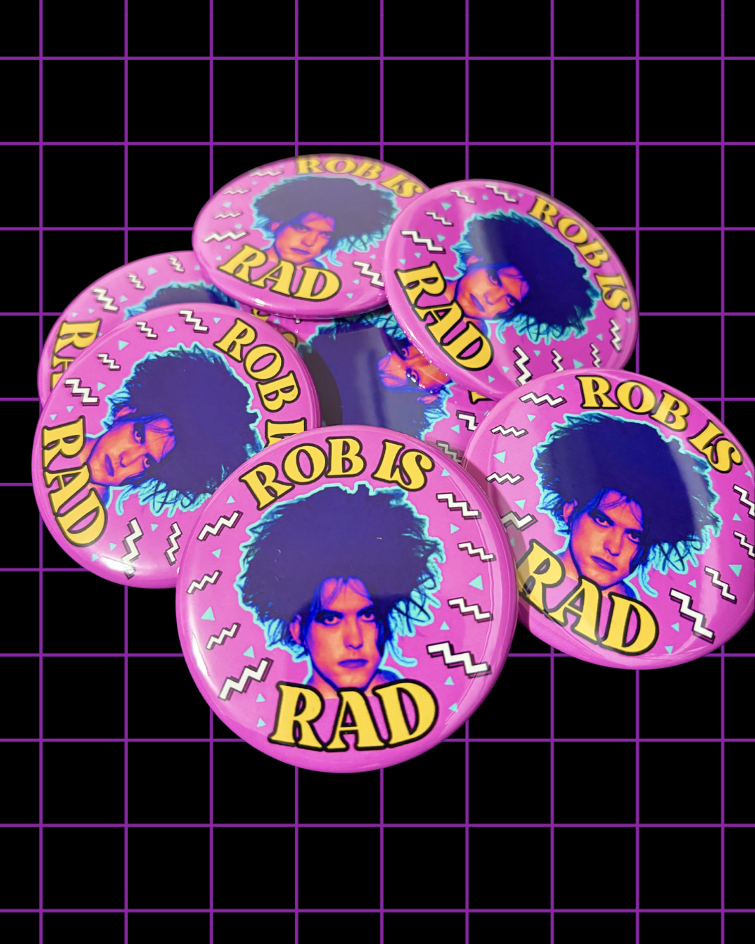 Rob Is Rad Pin