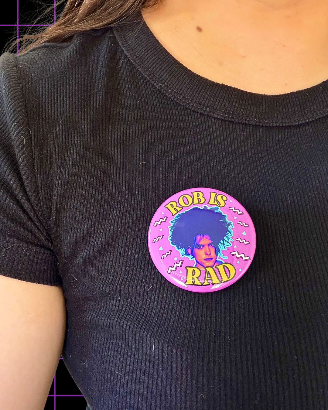 Rob Is Rad Pin